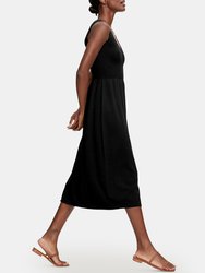 Irene Midi Scoop Neck Dress