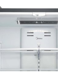 22.5 Cu. Ft. Stainless Steel Counter-Depth 4-Door French Door Refrigerator