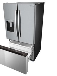 29.3 Cu. Ft. Stainless Steel Standard-Depth French Door Bottom Freezer Refrigerator