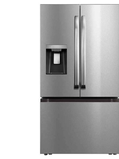 midea 29.3 Cu. Ft. Stainless Steel Standard-Depth French Door Bottom Freezer Refrigerator product