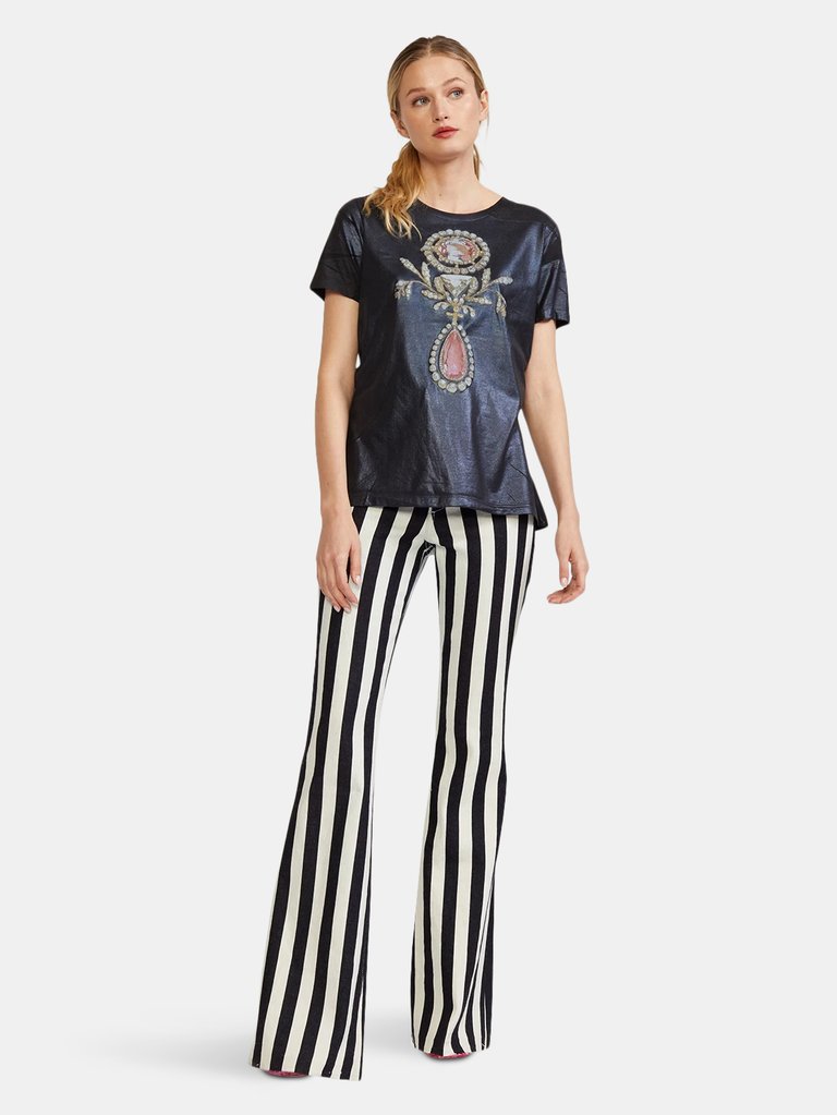 Stella Striped Flare Pant