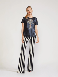 Stella Striped Flare Pant