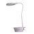 LED Task Light and Magnifier Table Lamp w/ Pincushion Base - White