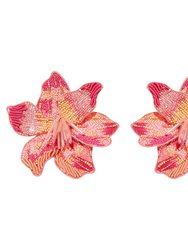 Margarite Earrings - Hot Pink