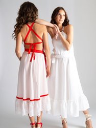 Amanda Open-Back Dress