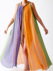 Calypso Multi-Colored Gauze Coverup - Multi