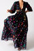 Farrah Dress - Black Multi