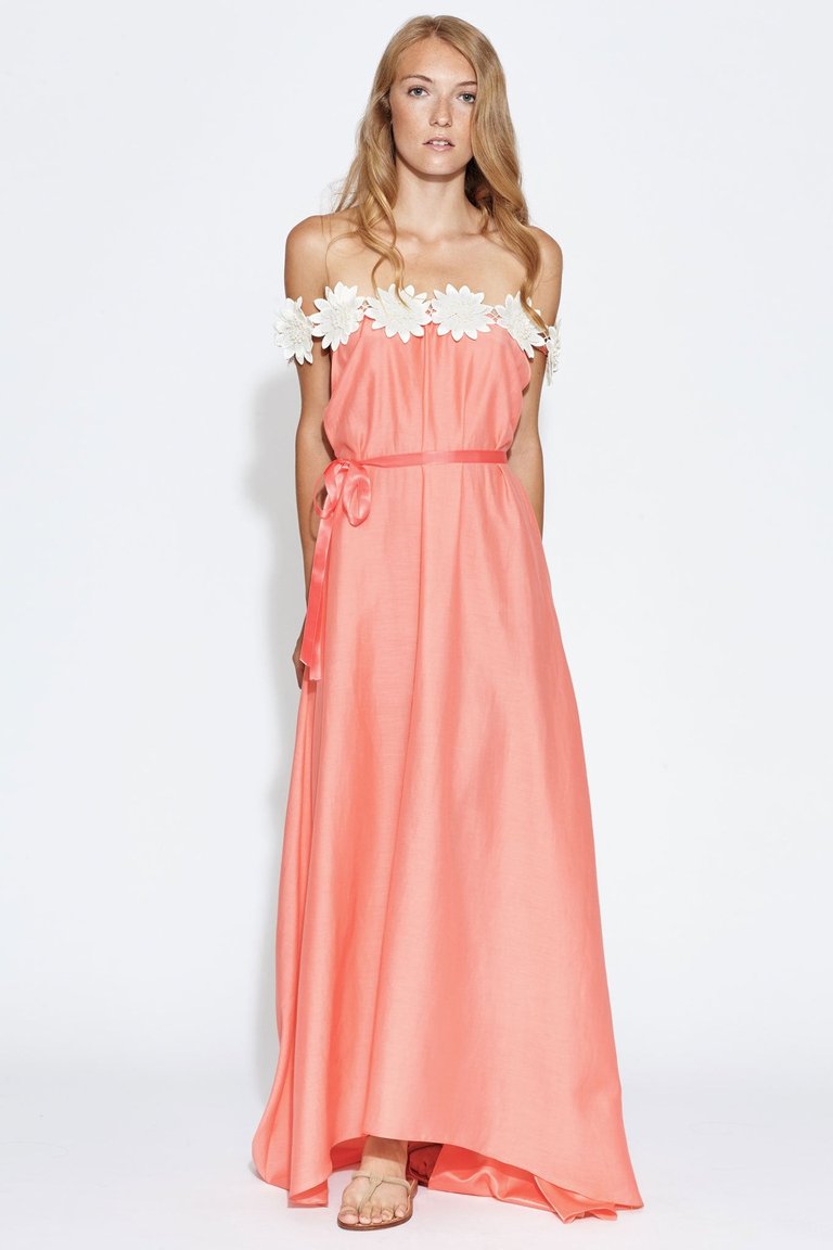 Felicia Daisy Dress Bermuda Pink - Bermuda Pink