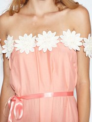 Felicia Daisy Dress Bermuda Pink