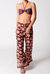 Fifi Cotton Silk Pant - Bordeaux