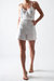Giada Linen Flare Shorts - Pure White