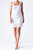 Kira Dress With Flower Lace - Pure White