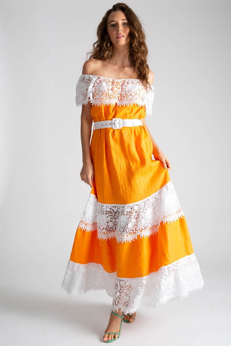 Maeve Orangina Sunshine Dress