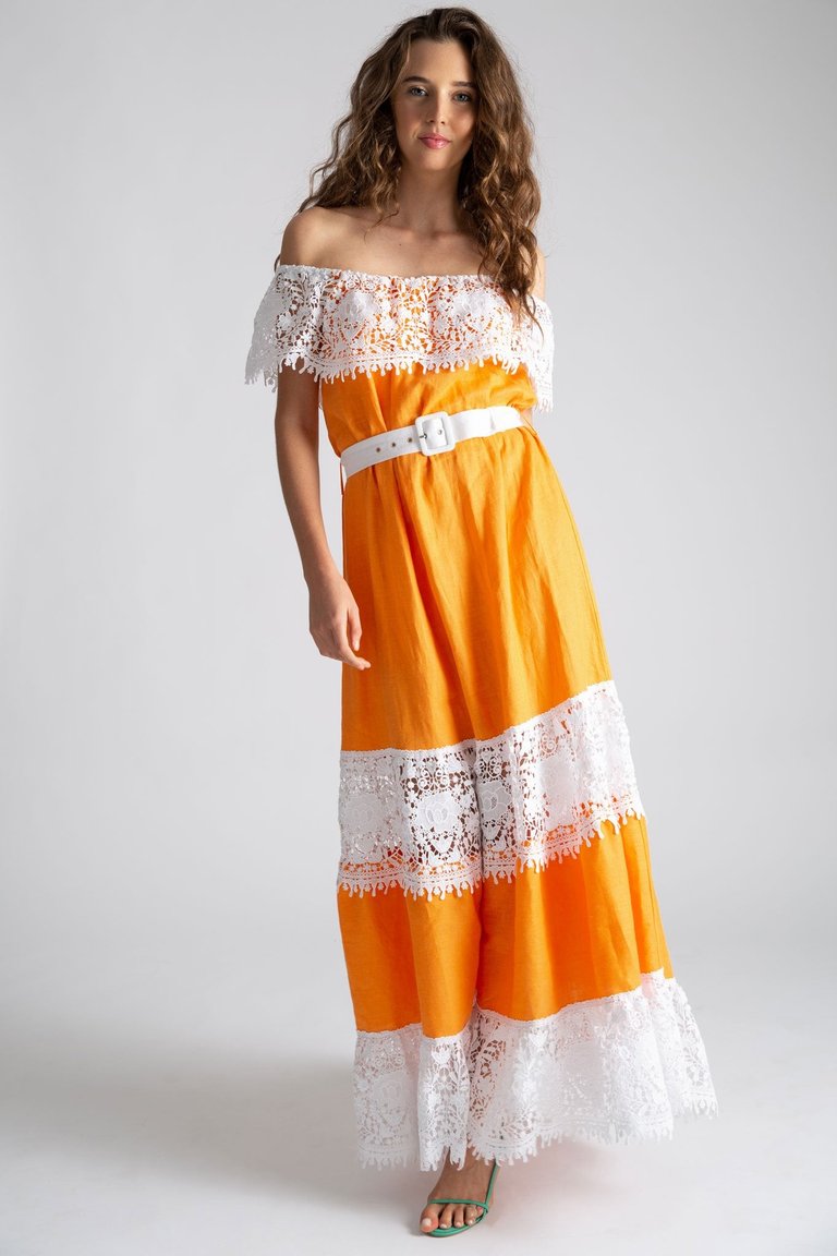 Maeve Orangina Sunshine Dress - Orangina