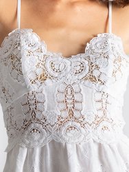 Sara Dragonfly Embroidery Dress