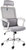 Milemont Office Chair, High Back Ergonomic Mesh Desk Office Chair with Padding Armrest and Adjustable Headrest - Gray