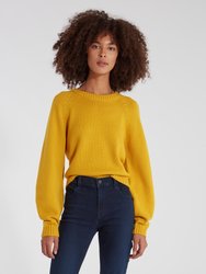 Chunky Knit Varsity Sweater
