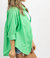 Kelly Relaxed Button Down In Green