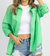 Kelly Relaxed Button Down In Green