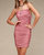 Lola Bodycon Dress In Mauve