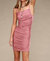 Lola Bodycon Dress In Mauve - Mauve