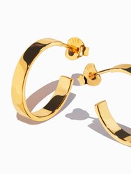 Annular Earrings - Gold - Gold