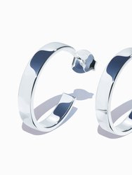Annular Earrings - Silver - Sterling Silver