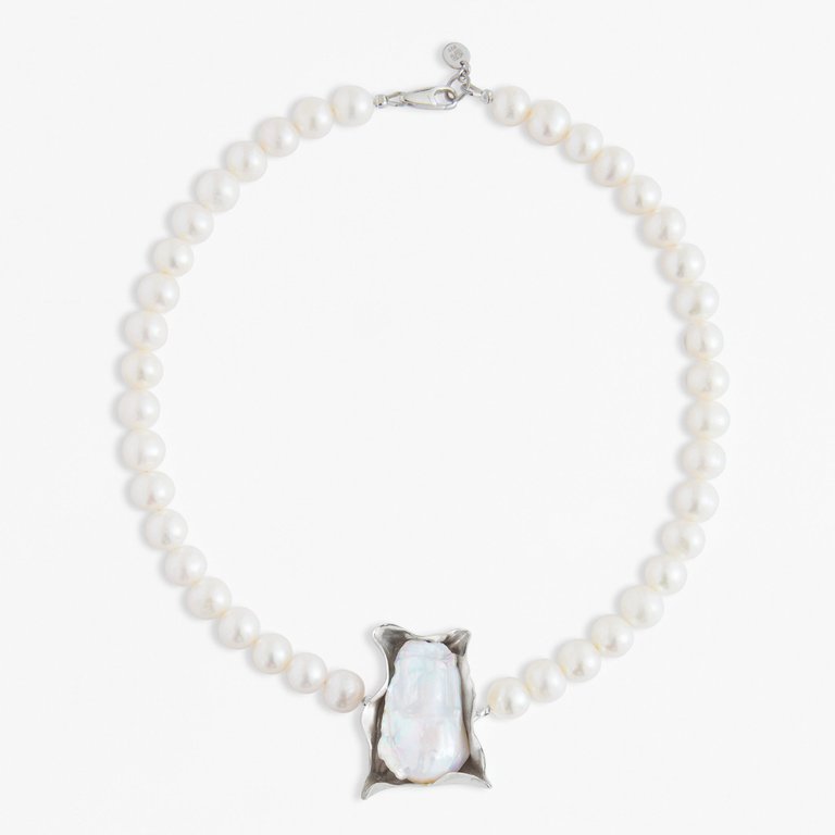 Antoinette Necklace - Silver