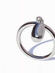 Bean Ring - Sterling Silver