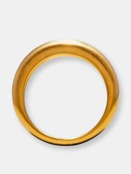 Cassini Ring - Gold Satin Finish - Gold Satin Finish