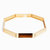 Collider Necklace - Gold/Brown
