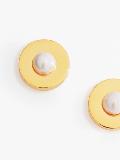 MING YU WANG Constantine Earrings - Gold product