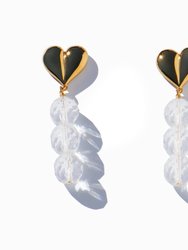 Heart Mini Earrings - Gold