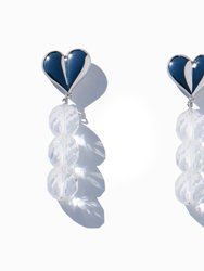 Heart Mini Earrings - Sterling Silver