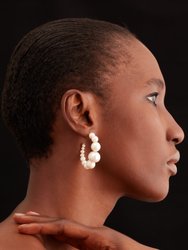 Iris Earrings - Gold