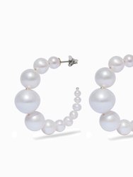 Iris Earrings - Silver - Silver