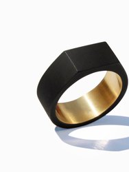 Paradox Ring - Brass/Matte Black