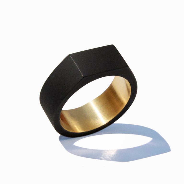 Paradox Ring - Brass/Matte Black