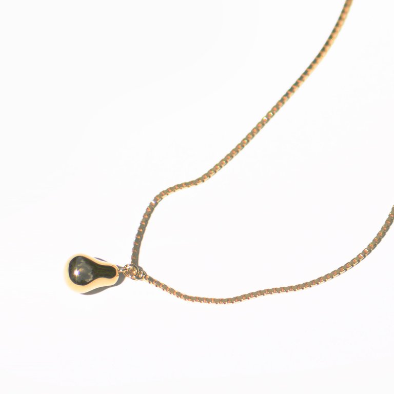 Pear Pendant - Gold