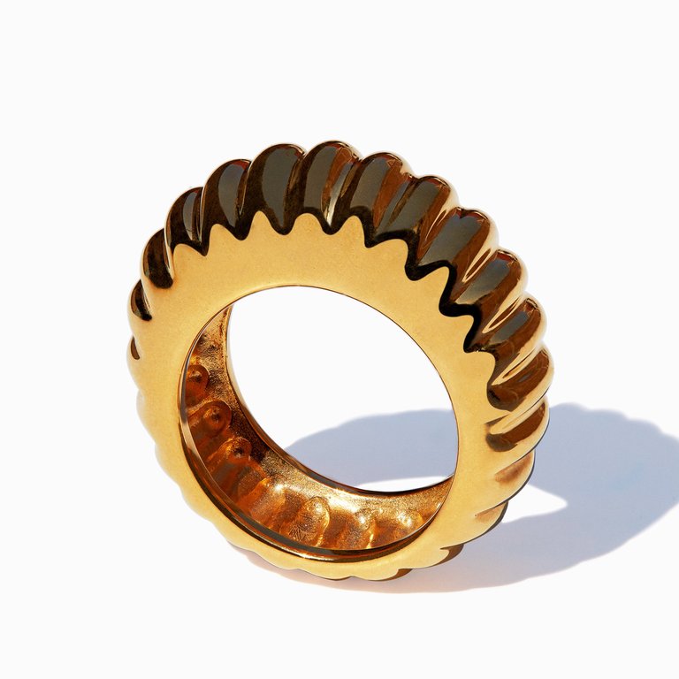 Shell Ring - Gold