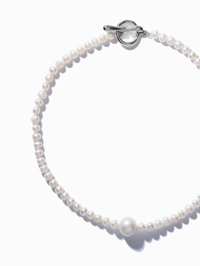MING YU WANG Shinju Necklace - Silver product