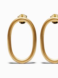 Sub Earrings - Brass