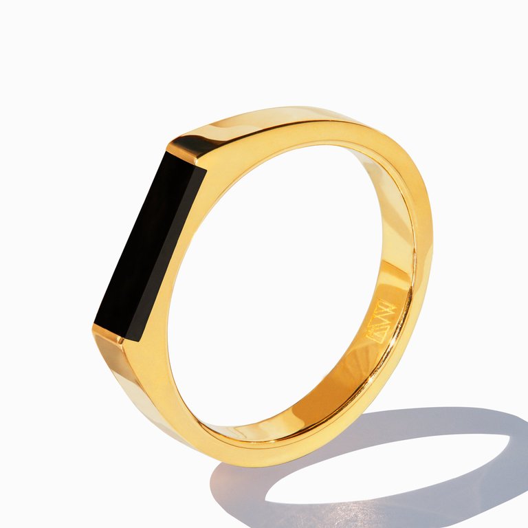 Theorem Ring - Black - Gold