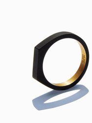 Theorem Ring - Brass/Matte Black