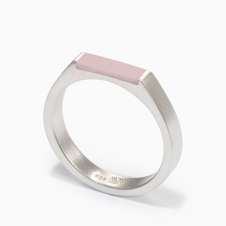 Theorem Ring - Pink/Silver