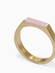 Theorem Ring - Pink/Brass