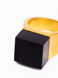 Vector Ring - Gold/Onyx