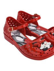 Minnie Mouse Furadinha Sandals - Red