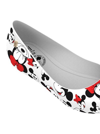 Mini Melissa White Minnie Mouse Ultragirl Mary Janes product