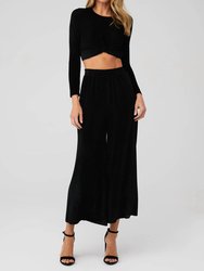 Chaima Twist Front Top